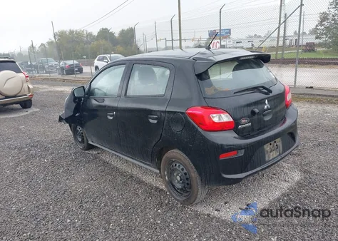 2020 Mitsubishi Mirage Es/Se z USA, uszkodzony, nr VIN ML32A3HJ5LH010147